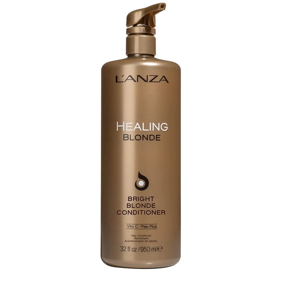 L’ANZA Healing Blonde Bright Conditioner, Formulated for Natural & Decolorized Blonde Hair - Boosts Shine & Brightness while Healing, with Sulfa