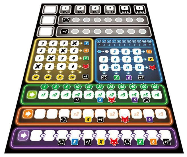 Schmidt Spiele - Très Futé - Jeu de dés Roll and Write en français - 1 à 4 joueurs - Mode solo - 8 ans et +