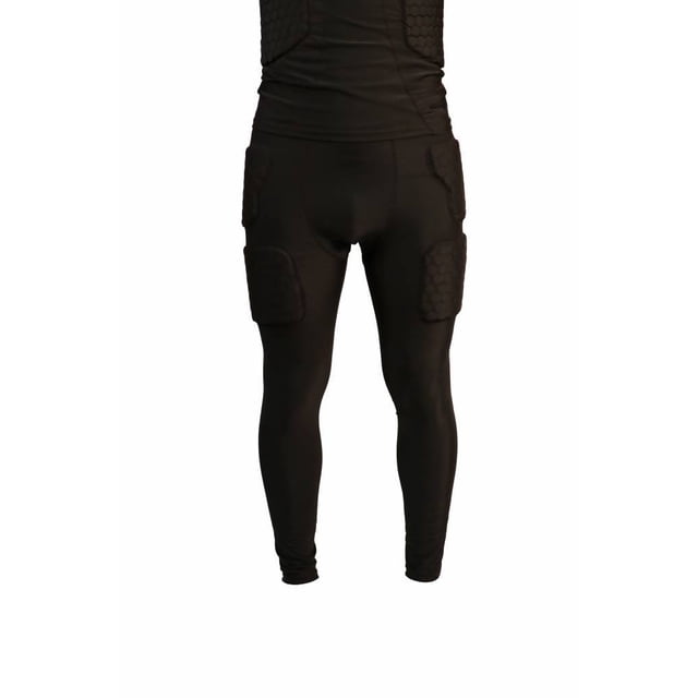 FS-07 Pantalons de compression de football, 5 Protections Intégrées, S