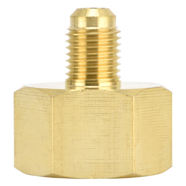 Refrigerant Adapter, Brass Refrigerant Converter Durable Safe For Household For Air Conditioning Accessory
