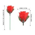thumbnail image 3 of 10 Pcs Torche Magique de Feu pour Rose Accessoires de Tour avec Bloc de Cire - Outils de Magicien Professionnels pour Spectacles sur Scène, Performances de Rue et Demandes en Mariage - Ensemble de Magie de Transformation Florale, 3 of 8