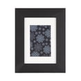 thumbnail image 1 of DesignOvation Tinta 5" x 7" Matted to 3.5" x 5" Black Tabletop Picture Frame, 1 of 6