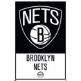 thumbnail image 1 of NBA Brooklyn Nets - Logo 21 Wall Poster, 22.375" x 34", 1 of 4