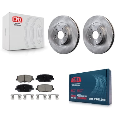 CMX Front Disc Brake Rotors and Ceramic Pads Kit for Car 2019-2020 Hyundai Santa Fe K8C-103088