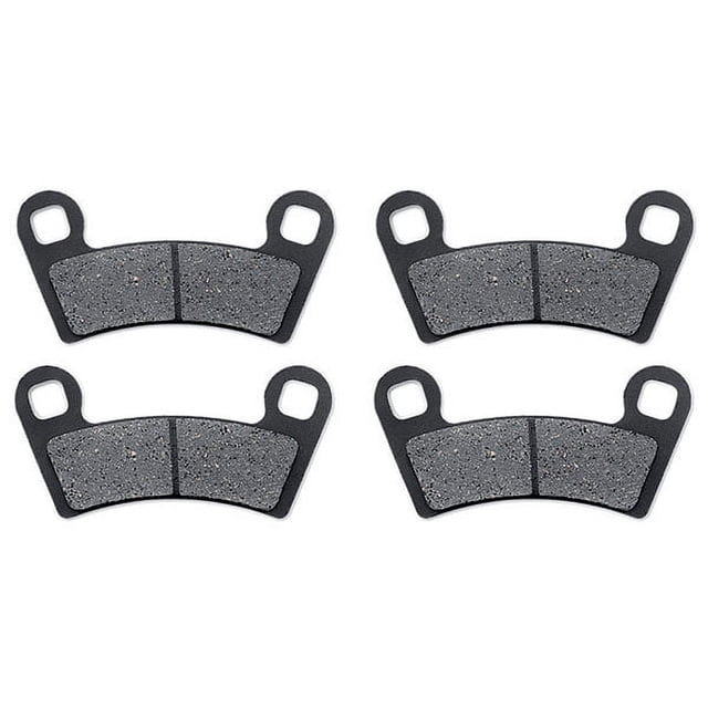 KMG Rear Brake Pads Compatible with 2009 Polaris 500 XP Sportsman - Non-Metallic Organic NAO Brake Pads Set