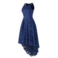 thumbnail image 2 of Ketyyh-chn99 Robes Formelles pour Femmes Robe de Mariée Femmes Élégante à Manches Évasées Soirée Fête Robe Formelle Grande Taille Bleu,m, 2 of 5