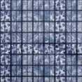 thumbnail image 1 of oneOone Polyester Spandex Medium Blue Fabric Houndstooth Craft Projects Decor Fabric Printed By The Yard 56 Inch Wide, 1 of 4