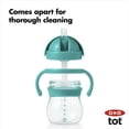 thumbnail image 3 of Oxo Tot Transitions Soft Spout Sippy Cup with Removable Handles - 6 ounces - Opal, 3 of 4