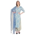 thumbnail image 1 of Phagun Ethnic Kurta Set For Womens W/Printed Dupatta Indian Tunic Designer Kurti Dress, 1 of 6