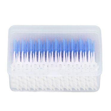 Floss Toothpick Cleaner, Brace Interdental Brush Plaque Removal Soft 160pcs For Home For Children