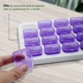 thumbnail image 4 of Woeilo Monthly 31 Compartments Pill Organizer Day Pill Organizer, 4 of 5