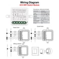 thumbnail image 3 of Module Wi-Fi 2 Ch Switch Mini Smart avec Commande Vocale, Contrôle par Application pour Téléphone Mobile, Fonction de Minuterie, Compatible avec l'Assistant Google, Amazon Alexa LED 300 W, 10 A, 3 of 8