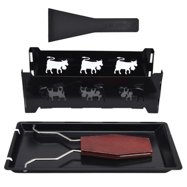 Outil de Pâtisserie pour Fromage, Mini Raclette au Fromage, Gril à Raclette, Fondoir à Fromage, Assiette de Gril à Raclette au Fromage, Solution Innovante