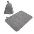 thumbnail image 1 of Jeu de Chapeaux en Feutre, Coussinet Absorbant pour Hammam, 1 of 8