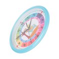thumbnail image 4 of Children Hanging Clock, Colorful Wall Clock Quartz Lightweight  For Kid's Bedroom For Classroom Blue, 4 of 8