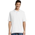 thumbnail image 1 of Hanes Polo X-Temp FreshIQ pour Hommes, P, Blanc, 1 of 1