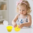 thumbnail image 4 of Yellow Solid Color Butter Slime Clay Toy Non Settling Stretchy Diy Craft Yellow Color With Accessories For Creative Play, 4 of 7