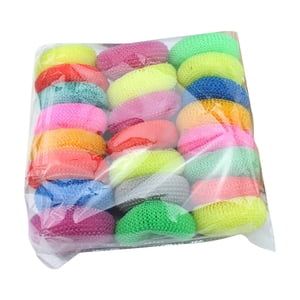 MVRLSH Cleaning Balls 24 PCS Stainless Sponges Scrubbers Cleaning Utensil Scrubber Density Scrubber Scouring Pads For Pot Pan Dish Wash Cleaning For Removing Dirty Cookware Cl