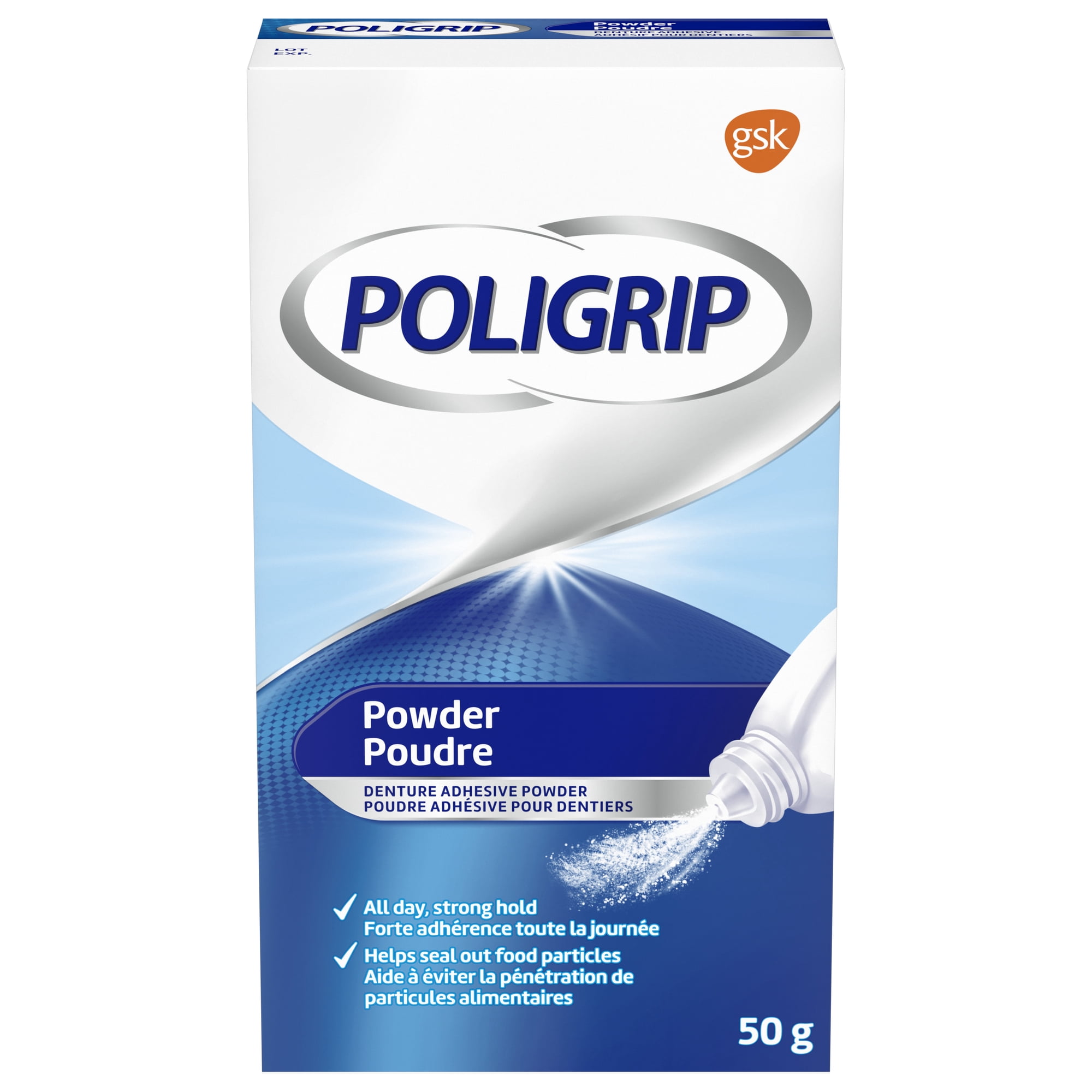 SAVE ALL DENTAL POWDER 30包入り×2個 Poligrip Powder Denture Adhesive Powder, Zinc Free, 50 grams
