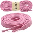 thumbnail image 2 of Solid Flat Shoelaces Hollow Thick Athletic Shoe Laces Strings 2 Pair, 2 of 7