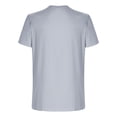 thumbnail image 4 of Styesk T-Shirts pour Homme Mode Décontractée Hommes T-shirt de Sport Imprimé Manches Courtes Col Rond Chemisiers Chemises, 4 of 5
