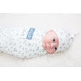 thumbnail image 2 of Lulujo Baby Hello World Newborn Bamboo Hat and Swaddle Blanket Set, 2 of 6
