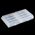 thumbnail image 2 of Loewten With Grooves Battery Case, Battery Storage Box For 5pcs AAA Batteries For 4pcs AA Batteries, 2 of 8