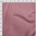 thumbnail image 4 of oneOone Coton Flex Rose Pâle Tissu Rétro Champignon Matière de Robe Tissu Imprimé Tissu au Mètre 40 Pouces de Large, 4 of 5