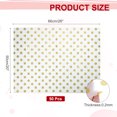 thumbnail image 2 of Uxcell 50 Sheets Tissue Paper Large Bulk Wrap Paper 20x26 Inch for Scrapbooking, Origami Crafts, Gift Wrapping, Decor, DIY Art Crafts, Gold, 2 of 5