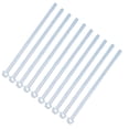 thumbnail image 3 of 10 Pcs Lengthened Half Thread Screws Hex Half Tooth Screw Carbon Steel Half Threaded For Gasoline Generator Gasoline Pump, 3 of 8
