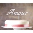 thumbnail image 1 of Personalized Name Cake Topper Custom Cake Topper Color Option Available 5-7 Inches Wide, 1 of 1