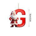 thumbnail image 3 of Meitianfacai 26 Letters Christmas Tree Decoration Pendant Christmas Tree Ornaments Personalized DIY Christmas Ornaments Christmas Decoration Xmas Tree Hanging Decor Feature, 3 of 5