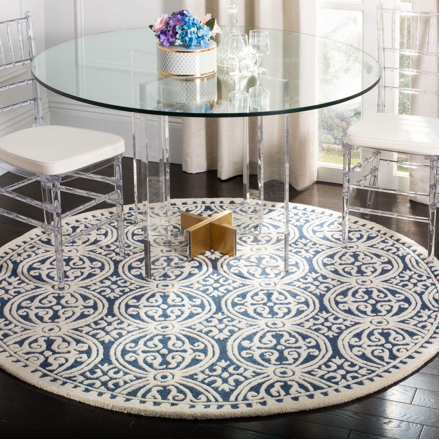 SAFAVIEH Cambridge Leslie Geometric Area Rug