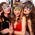 thumbnail image 3 of Tignapoo 2025 New Year Party Glasses - Black & Gold Photo Prop for Festive Celebrations, Balloon Design Edition G, 3 of 7