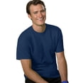 thumbnail image 1 of Hanes Mens 5.2 oz HEAVYWEIGHT Short Sleeve T-shirt, 2XL, Navy, 1 of 1