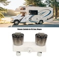 thumbnail image 3 of RV Shower Faucet Valve, RV Shower Valve Diverter  Easy To Install Control Dual Knob RV Faucet Shower Faucet With 2 Knobs For Boat Wagon, 3 of 8