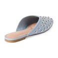 thumbnail image 4 of Time and Tru Women's Studded Mules, 4 of 4