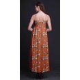thumbnail image 2 of Bimba Robe Bohème de Plage Longue Sans Manches à Bretelles Imprimée Bird Women - Grand, 2 of 6