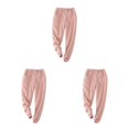 thumbnail image 1 of kurtrusly Pantalon d'Hiver Chaud et Rester à la Mode pour Femmes Conçu pour le Confort Rose M 3Set, 1 of 6