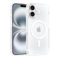 thumbnail image 1 of onn. iPhone 16 Plus Hard-Shell Clear Phone Case, Magsafe Compatible, Scratch Resistant, 1 of 5