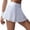 White, variant on Women Tennis Skort, Athletic Skirt with Shorts Built-In, Quick Dry Golf Skirt High Waisted, Casual Summer Mini Skirt for Yoga, Running, Daily Wear