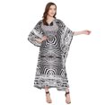thumbnail image 2 of Robe Maxi pour Femmes en Polyester, Caftans, Robe Ample, Grande Taille, Manches Kimono, Long Kaftan, Robes de Soirée, Kaftan Décontracté d'Été, 2 of 6