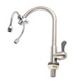 thumbnail image 1 of Eye Flush Kit, G1/2 Dual Use Stainless Steel Rotatable Nozzle Faucet Mounted Eyewash Station  for Industry, 1 of 8
