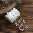 thumbnail image 2 of Pearl String Chains for Christmas Tree Decoration, DIY Beaded Garland for Wedding Scene Backdrops, Reusable Decorative Pendants for Crafting and Party Supplies, 2 of 2