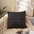 thumbnail image 1 of Brushed Pillowcase Line Back Cushion Pillow Case For Sofa Bedroom, 1 of 5