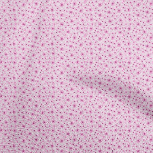oneOone Velvet Fuschia Pink Fabric Florals Craft Projects Decor Fabric Printed By The Yard 58 Inch Wide