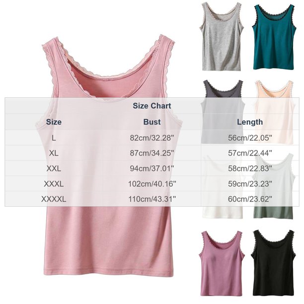 Ashirexll Camisole Tops for Women Round Neck Sleeveless Lace