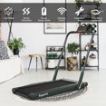 thumbnail image 3 of Gymax Tapis Roulant Électrique 2,25 Hp pour sous le Bureau avec Appli Vert, 3 of 10