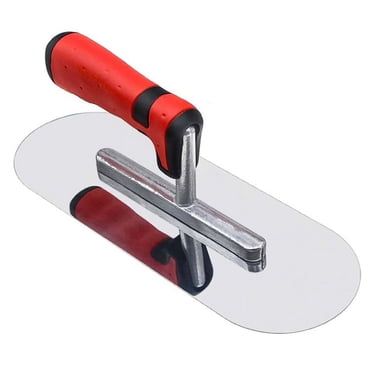 Truelle de Piscine en Acier Inoxydable Outils de Finition pour Béton Plat Truelle pour Ciment Cloison Sèche Plâtre Outil de Construction de Maçonnerie