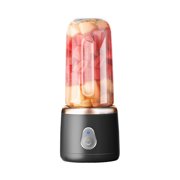 Antqov Portable Blenders Smooths Blenders for Shakes Fruit Juicer USB Rechargeable with 6 Blades Small Blenders Handheld Blenders for Sports Travel and Outdoors, Home Accessories